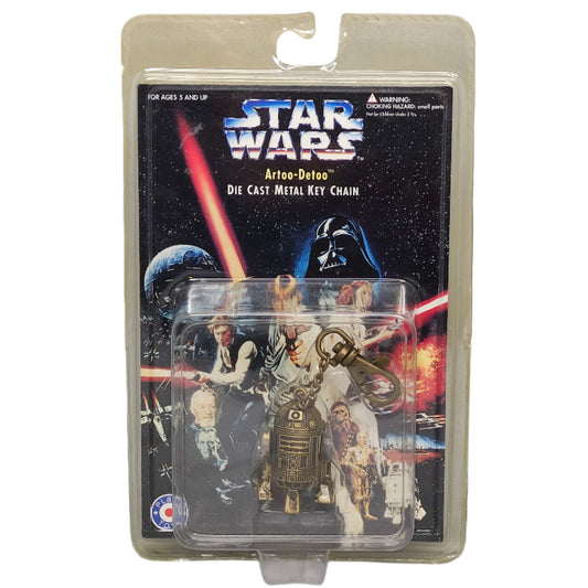 STAR WARS R2-D2 Arroo-Detoo Die-Cast Metal Key Chain