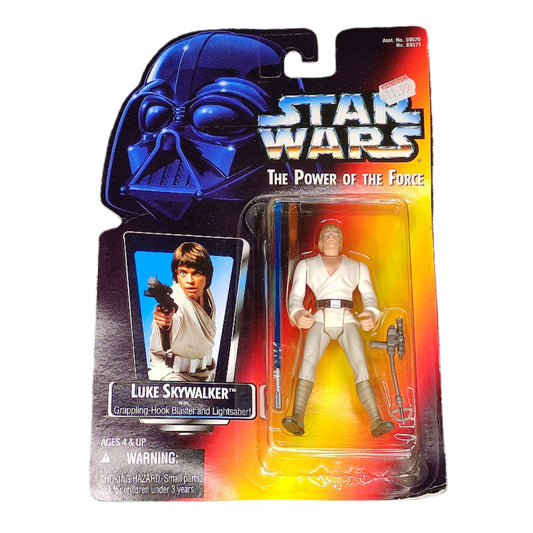 Star Wars: Luke Skywalker Grappling-Hook Blaster & Lightsaber 3.75" Figure (1995 Kenner)