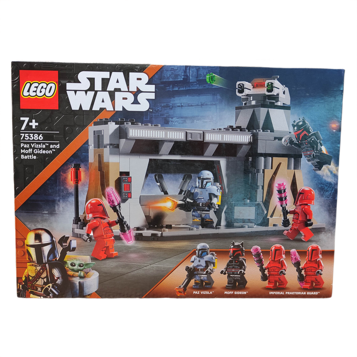 LEGO Star Wars Paz Vizsla and Moff Gideon Battle 75386